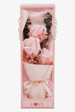 Load image into Gallery viewer, Floral Soap Rose Baby Breath Eucalyptus Eternal Bouquet