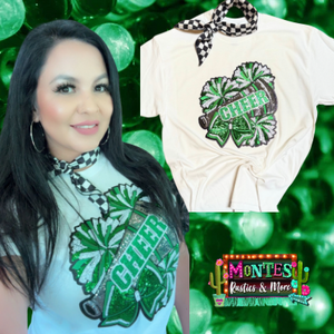Cheer Sequin Tee