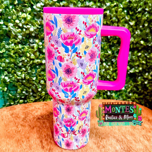 Floral Tumbler
