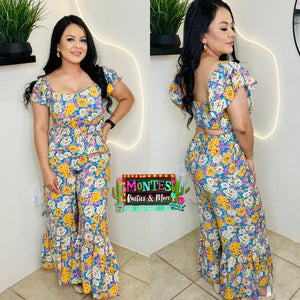 Floral Jumpsuit