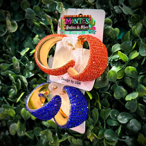 New York Rhinestone Earrings