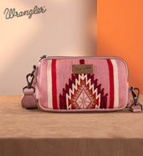 Load image into Gallery viewer, Wrangler Hot Pink Knitted Mini Crossbody/Wallet