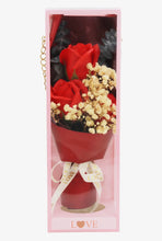 Load image into Gallery viewer, Floral Soap Rose Baby Breath Eucalyptus Eternal Bouquet