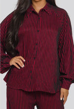 Load image into Gallery viewer, Black/ Red 2Pc Set