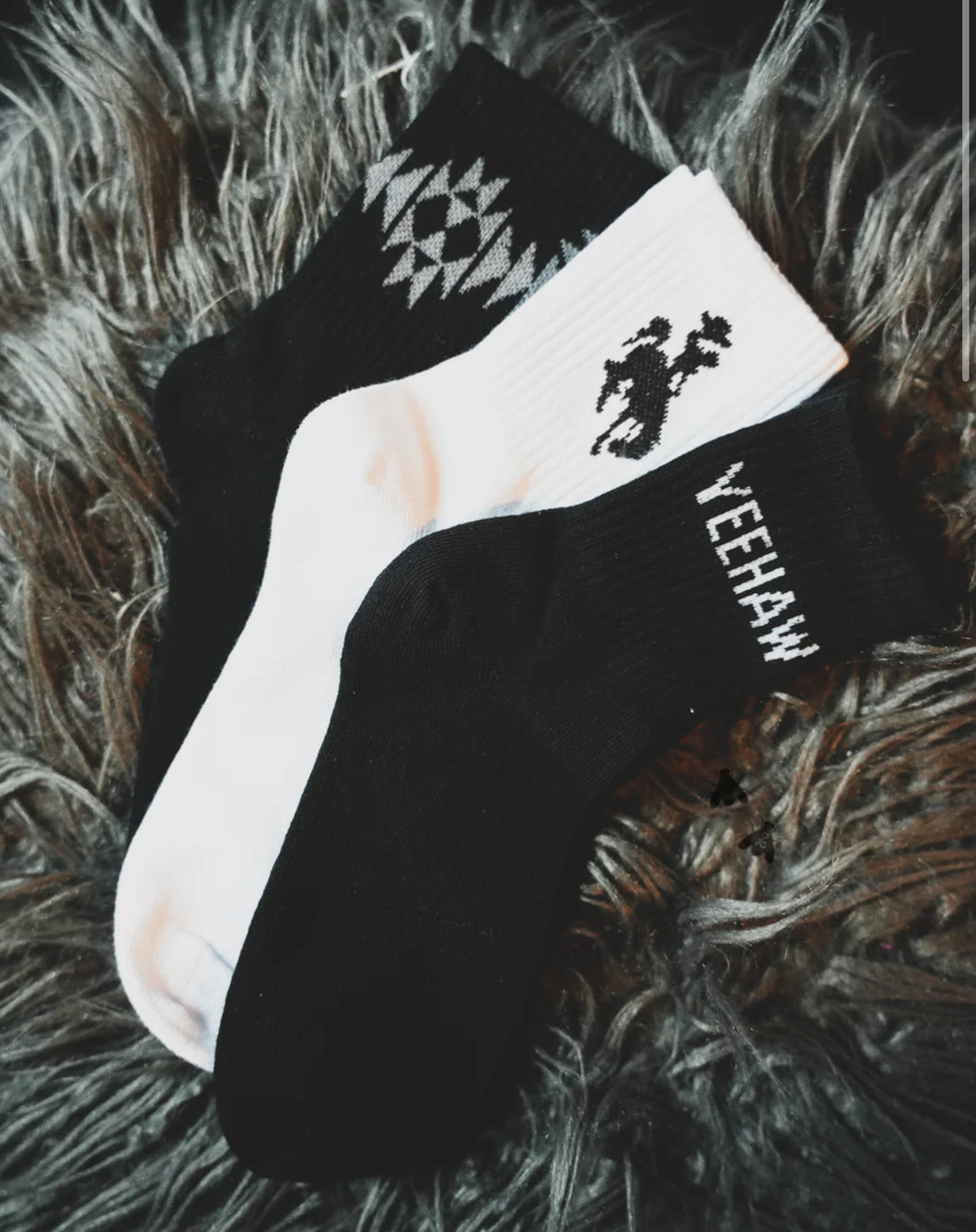 Monochrome Sock Em Silly Set