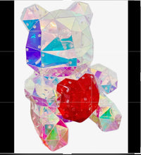 Load image into Gallery viewer, 3D Heart Bear Lamp