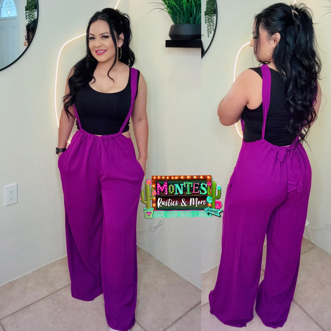 Plum Jumpsuit