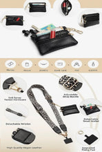 Load image into Gallery viewer, Clip &amp; Go Crossbody Phone/Wallet Dúo