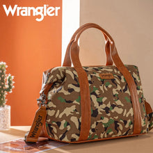 Load image into Gallery viewer, Green Camo Wrangler Duffle Bag
