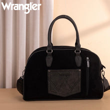 Load image into Gallery viewer, Black Wrangler Vintage Floral Duffle Bag