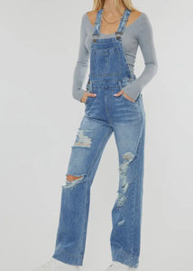 Wide Leg Overalls