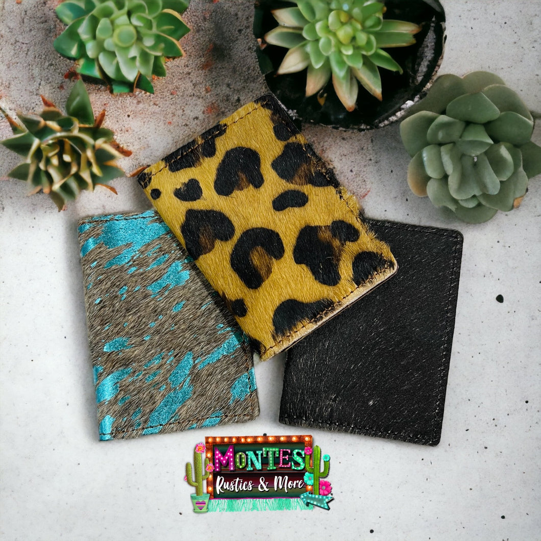 Cowhide Card Wallets