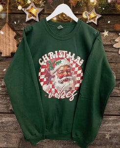 Christmas Vibes Santa Sweater