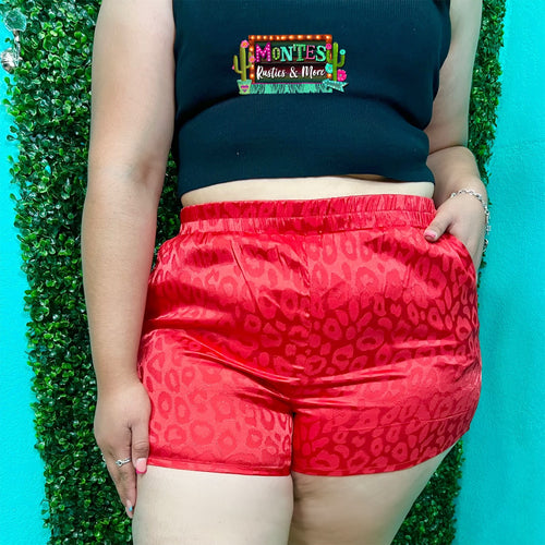 Color Me Ruby Shorts