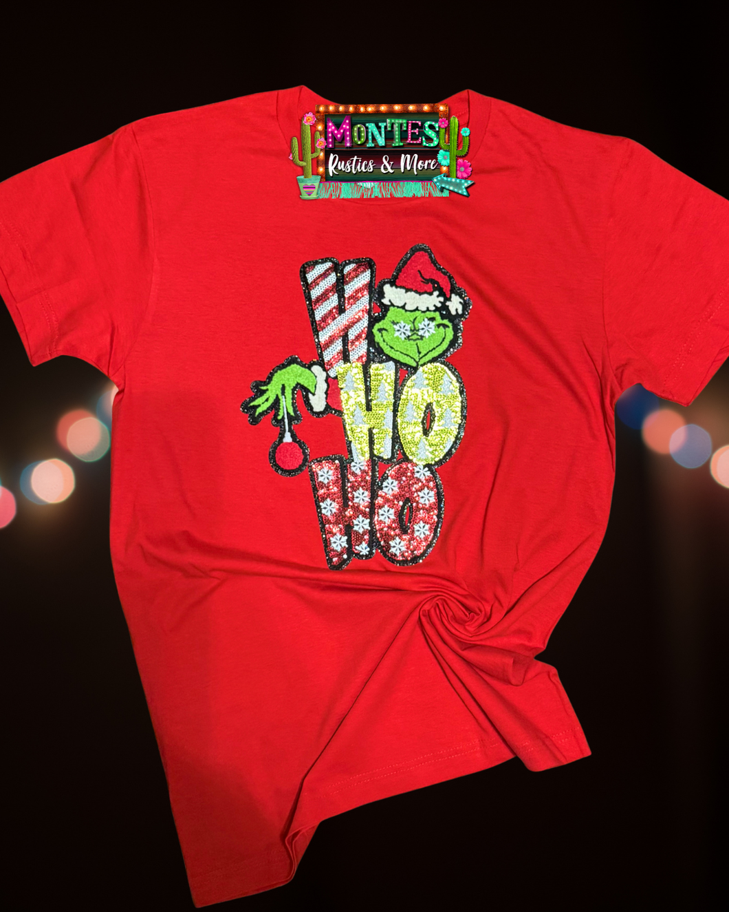 Ho Ho Ho Sequined Tee