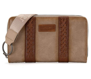 Wrangler Khaki Wallet/Wristlet