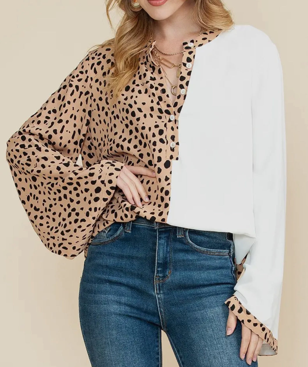 Leopard Top