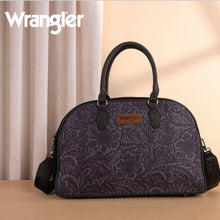 Load image into Gallery viewer, Black Wrangler Vintage Floral Duffle Bag