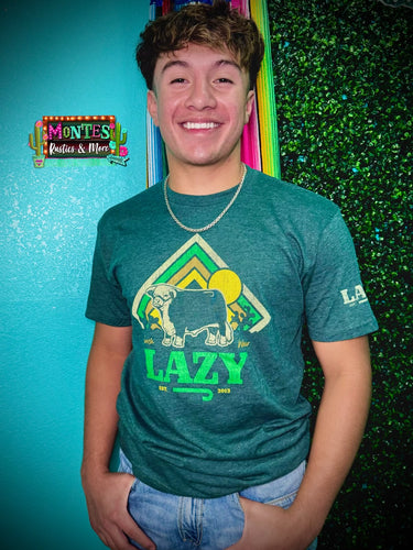 Lazy J Ranch Cactus Bull Tee