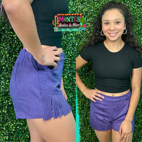 Nashville Shorts Purple