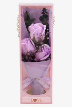 Load image into Gallery viewer, Floral Soap Rose Baby Breath Eucalyptus Eternal Bouquet