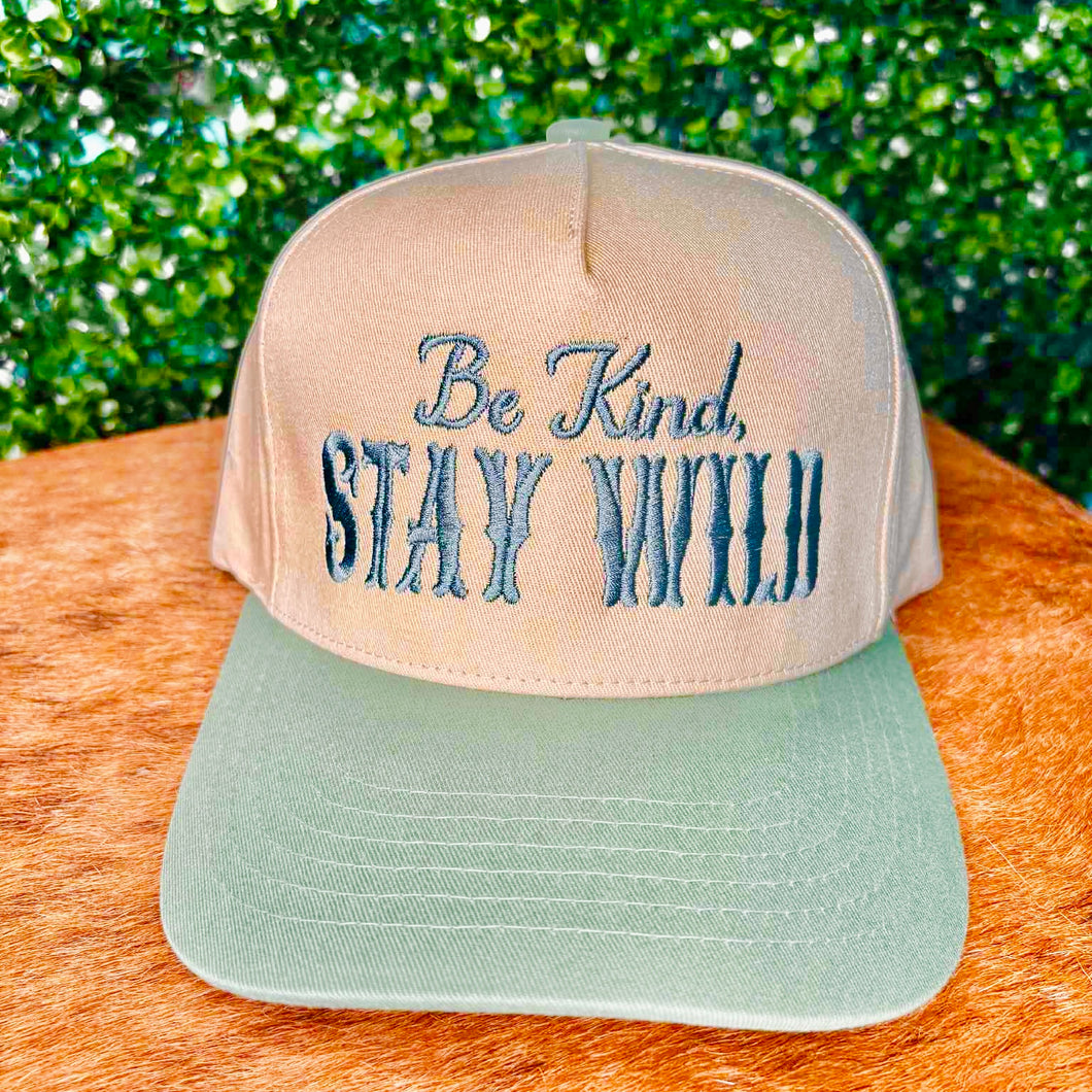 Be Kind Stay Wild Hat
