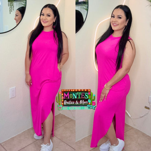 Pink Maxi Dress
