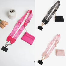 Load image into Gallery viewer, Clip &amp; Go Crossbody Phone/Wallet Dúo