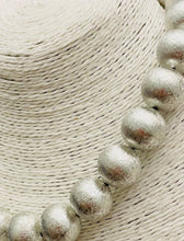Load image into Gallery viewer, Silver Big Ball Necklace
