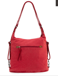 Wrangler Red Hobo/Backpack