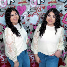 Load image into Gallery viewer, Cream Long Sleeve Top