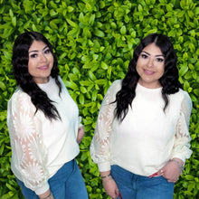 Load image into Gallery viewer, Cream Long Sleeve Top