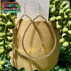 Gold Teardrop Earrings