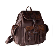 Load image into Gallery viewer, Wrangler Cowhide Backpack (Brown)