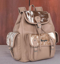 Load image into Gallery viewer, Wrangler Cowhide Backpack (Khaki)