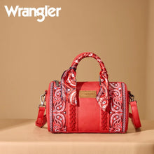 Load image into Gallery viewer, Red Wrangler Bandana Paisley Barrel Crissbody