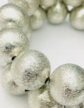 Load image into Gallery viewer, Silver Big Ball Bracelet