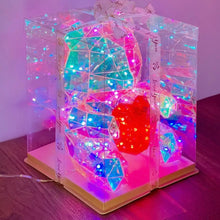 Load image into Gallery viewer, 3D Heart Bear Lamp