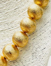 Load image into Gallery viewer, Gold Big Ball Necklace