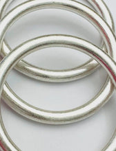 Load image into Gallery viewer, Silver Bold Vintage Bangles
