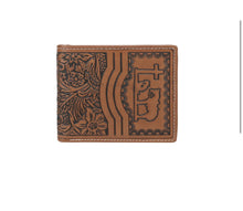 Load image into Gallery viewer, Traditional Tooled Genuine Leather Bi-fold Wallets Spiritual Collection