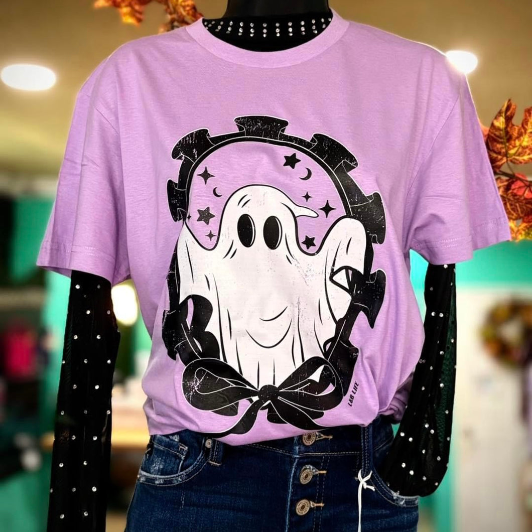 Purple Ghost Tee