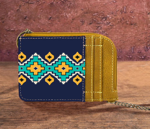 Mustard Wrangler Southwestern Card Holder