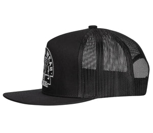 Lazy J Ranch Black Arrowhead Classic Five Panel Trucker Hat