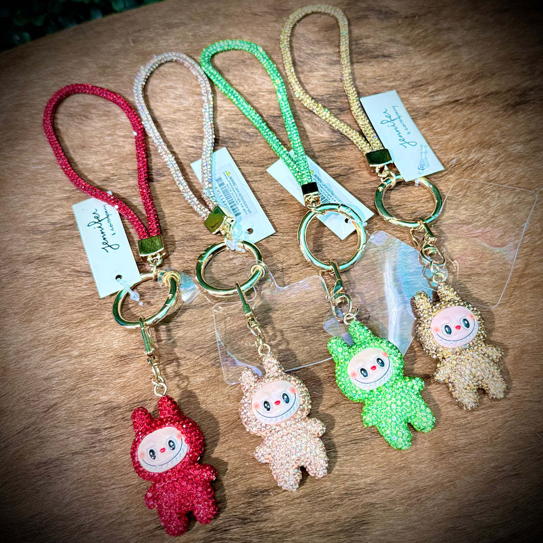 Sparkling Rhinestone Phone Strap/Keychain