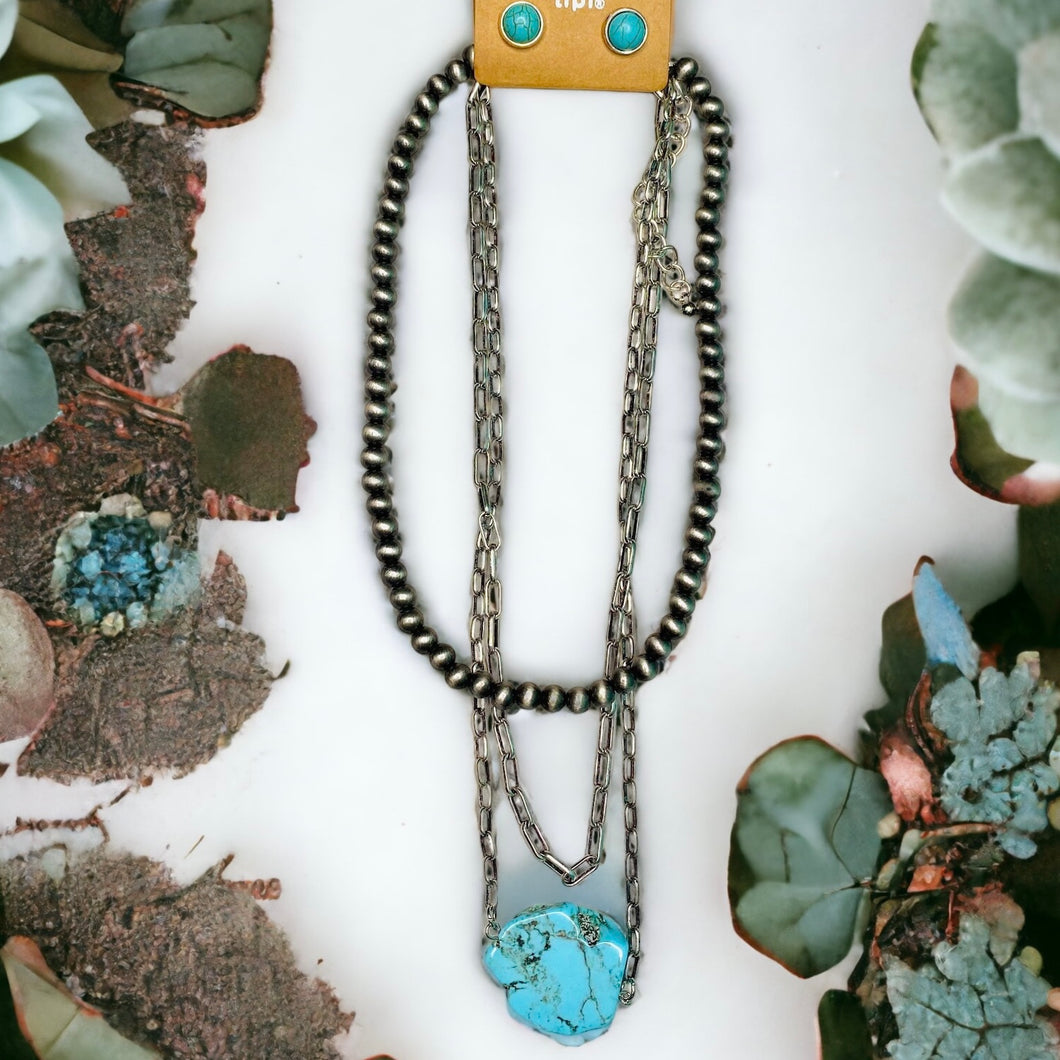 Turquoise McMurray Layered Necklace