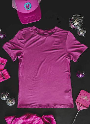Pink Solid Top