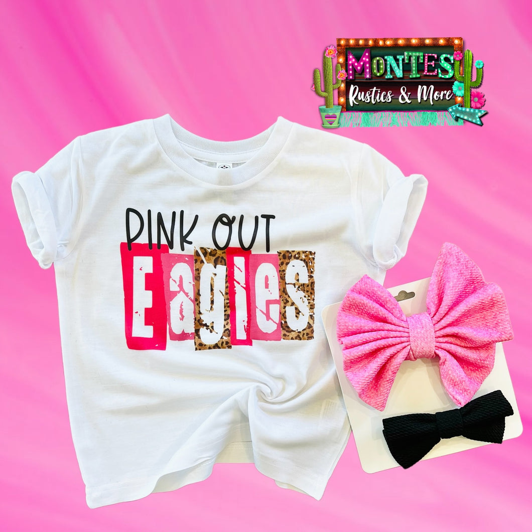 Pink Out Eagles Tee