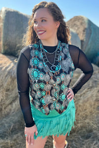 Concho Queen Vest