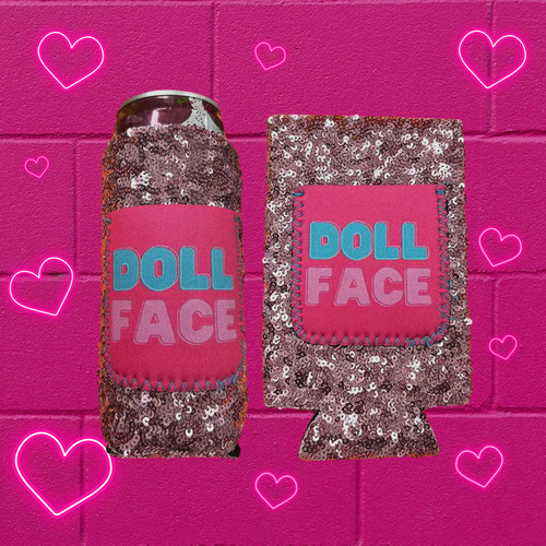 Doll Face Koozie